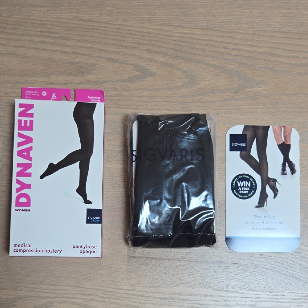Black Hosiery Accessories for Elegant Style with Compression Fit